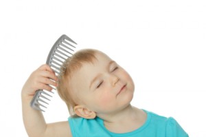 dream little girl big comb