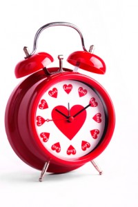 Valentine's love clock