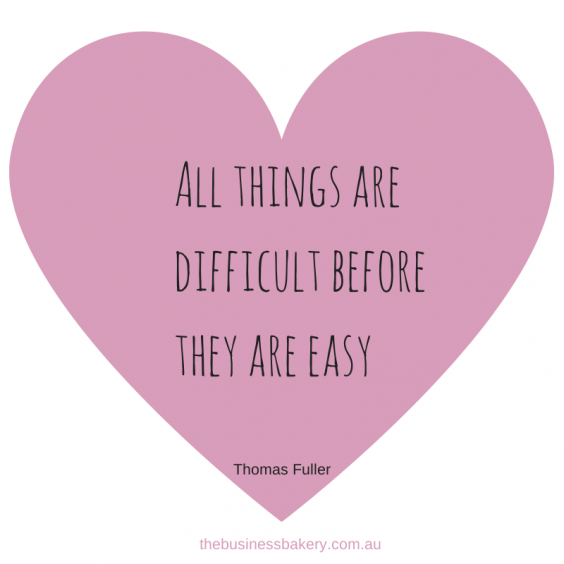 All things are difficult before they are