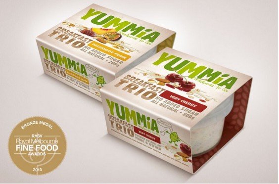 Yummia packaging by Boxer & Co