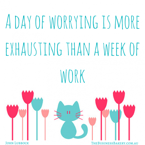 A day of worrying is more exhausting