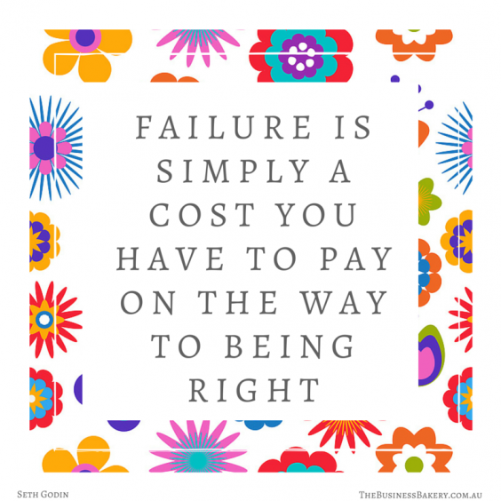 failure is a cost on way to being right