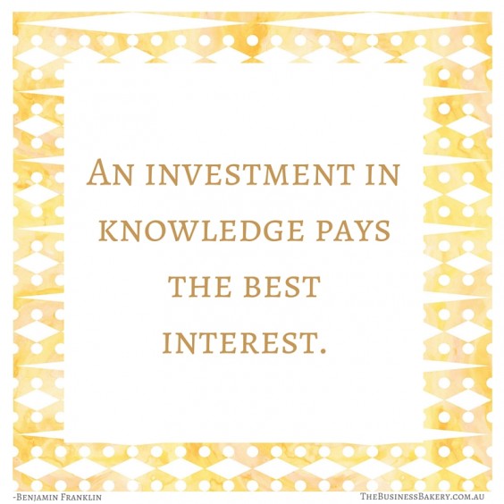 an investment in knowledge