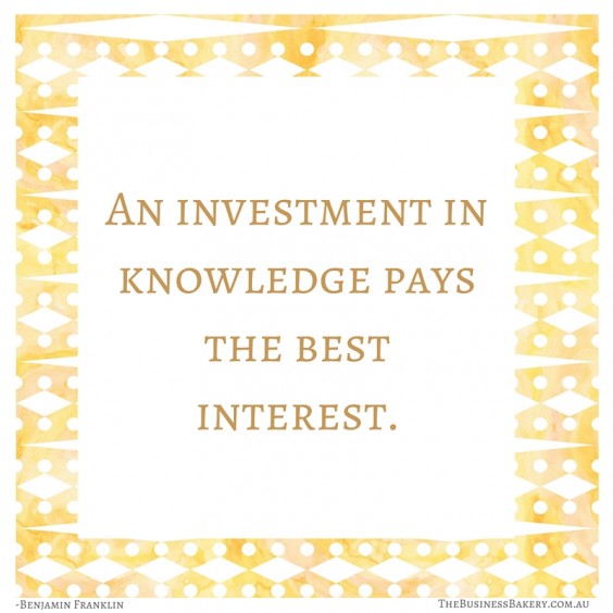 an investment in knowledge