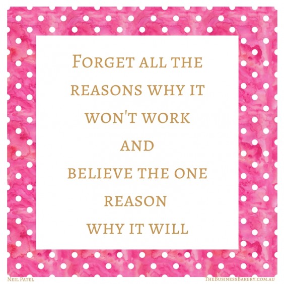 forget all the reasons why it wont work