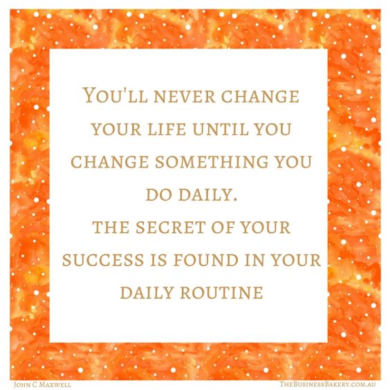 Daily routine